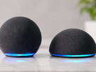 Echo Pop vs Echo Dot em ambiente minimalista