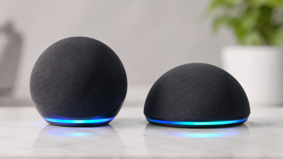 Echo Pop vs Echo Dot: Qual Caixinha Alexa Comprar em 2026? 1 Echo Pop vs Echo Dot em ambiente minimalista