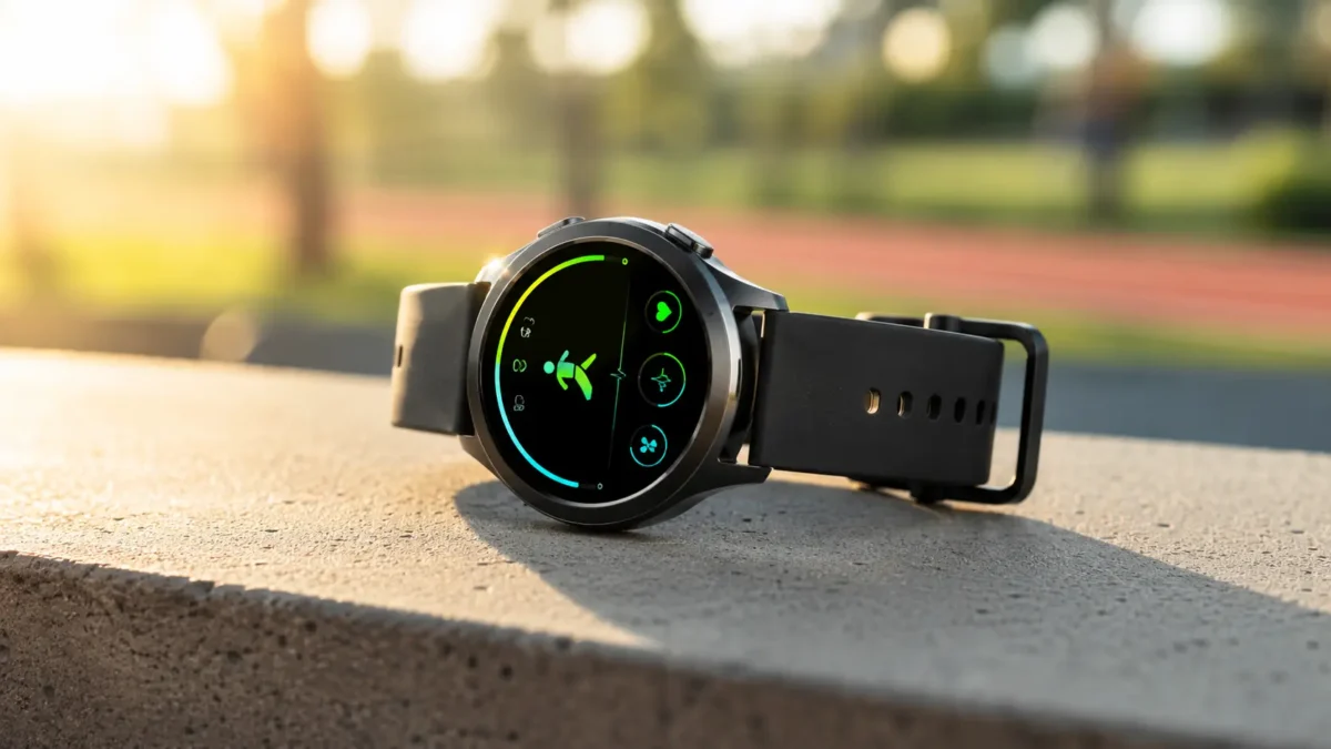 Melhores relogios smartwatch custo beneficio com tela amoled exibindo dados de treino